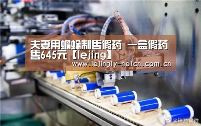 夫妻用蟾蜍制售假药 一盒假药售645元【lejing】(图2) 乐竞官网